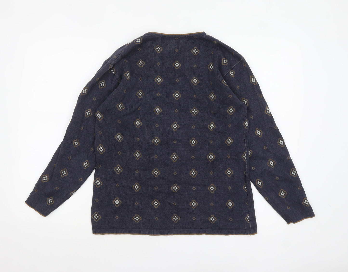 Womens UK Size S Breckenridge Blue Pullover Jumper