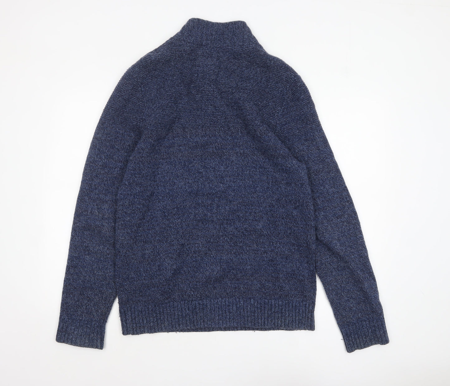 Mens UK Size M Fat Face Blue Pullover Jumper