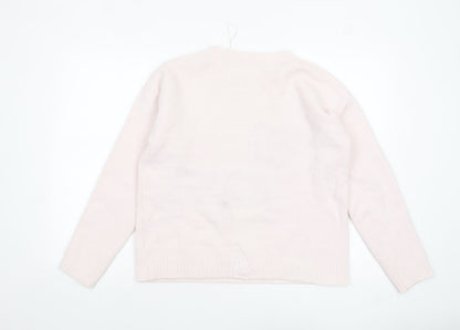 Womens UK Size 14 TU Pink Pullover Jumper