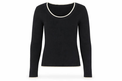Womens UK Size 12 VERO MODA Black Pullover Jumper