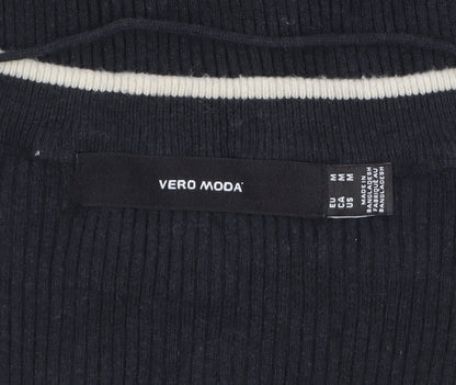 Womens UK Size 12 VERO MODA Black Pullover Jumper
