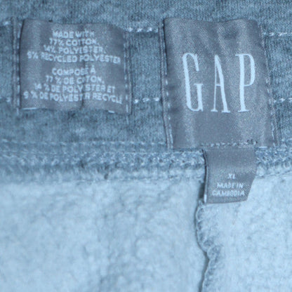 GAP Men’s Grey XL Fleece Jogger Sweatpants with Drawstring Waist