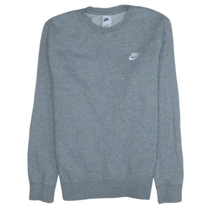 Mens UK Size S Nike Grey Pullover Sweatshirt