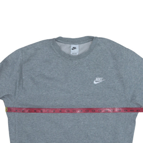 Mens UK Size S Nike Grey Pullover Sweatshirt