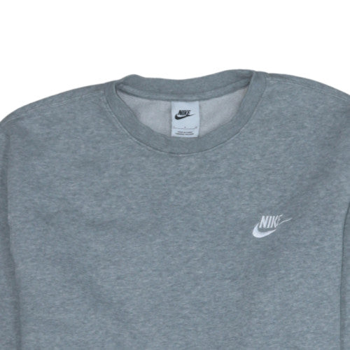 Mens UK Size S Nike Grey Pullover Sweatshirt