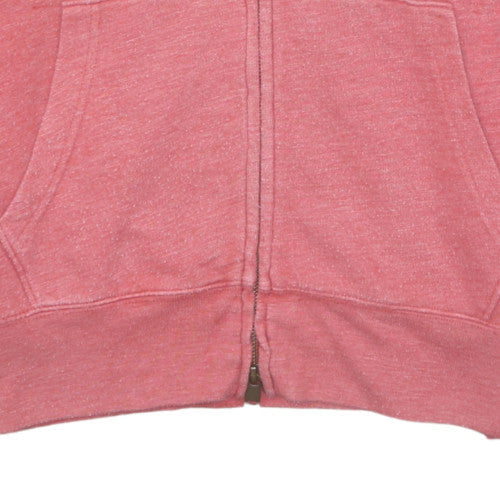 Womens UK Size S Levi's Pink Full Zip Hoodie