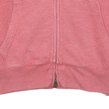 Womens UK Size S Levi's Pink Full Zip Hoodie