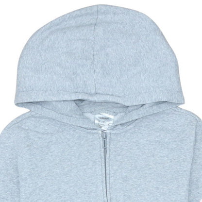 Womens UK Size L adidas Grey Full Zip Hoodie