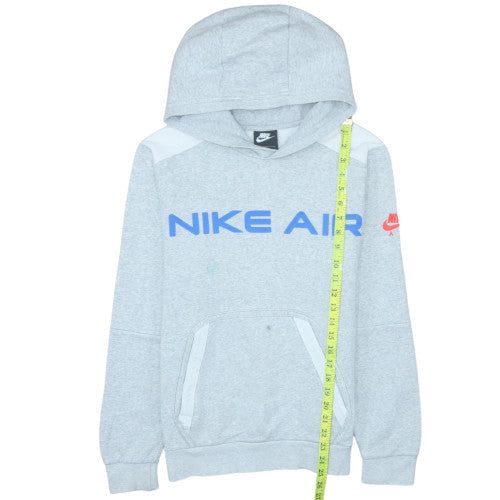 Mens UK Size XS Nike Grey Pullover Hoodie
