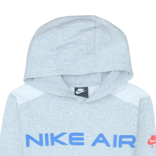 Mens UK Size XS Nike Grey Pullover Hoodie
