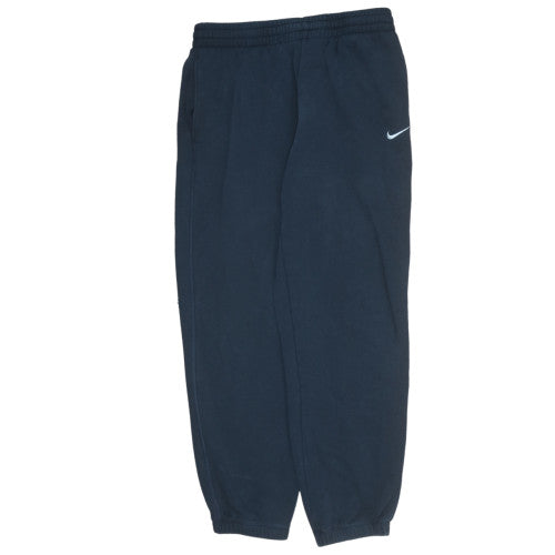 Mens UK Size M Nike Regular Fit Jogger Blue Trousers