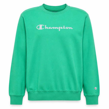 Teens UK Size XL Champion Green Pullover Sweatshirt