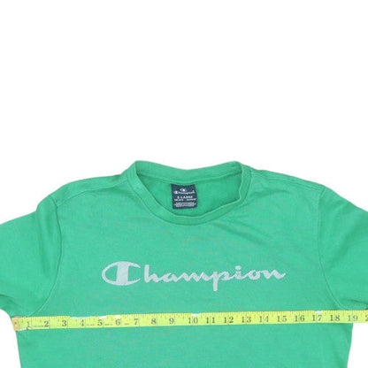 Teens UK Size XL Champion Green Pullover Sweatshirt