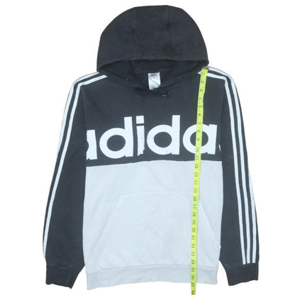 Mens UK Size L adidas Black Pullover Hoodie