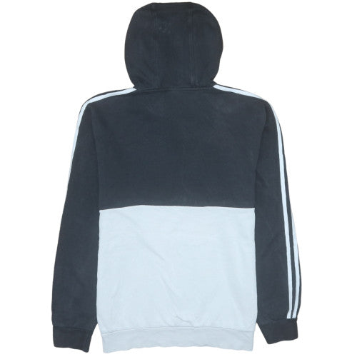 Mens UK Size L adidas Black Pullover Hoodie