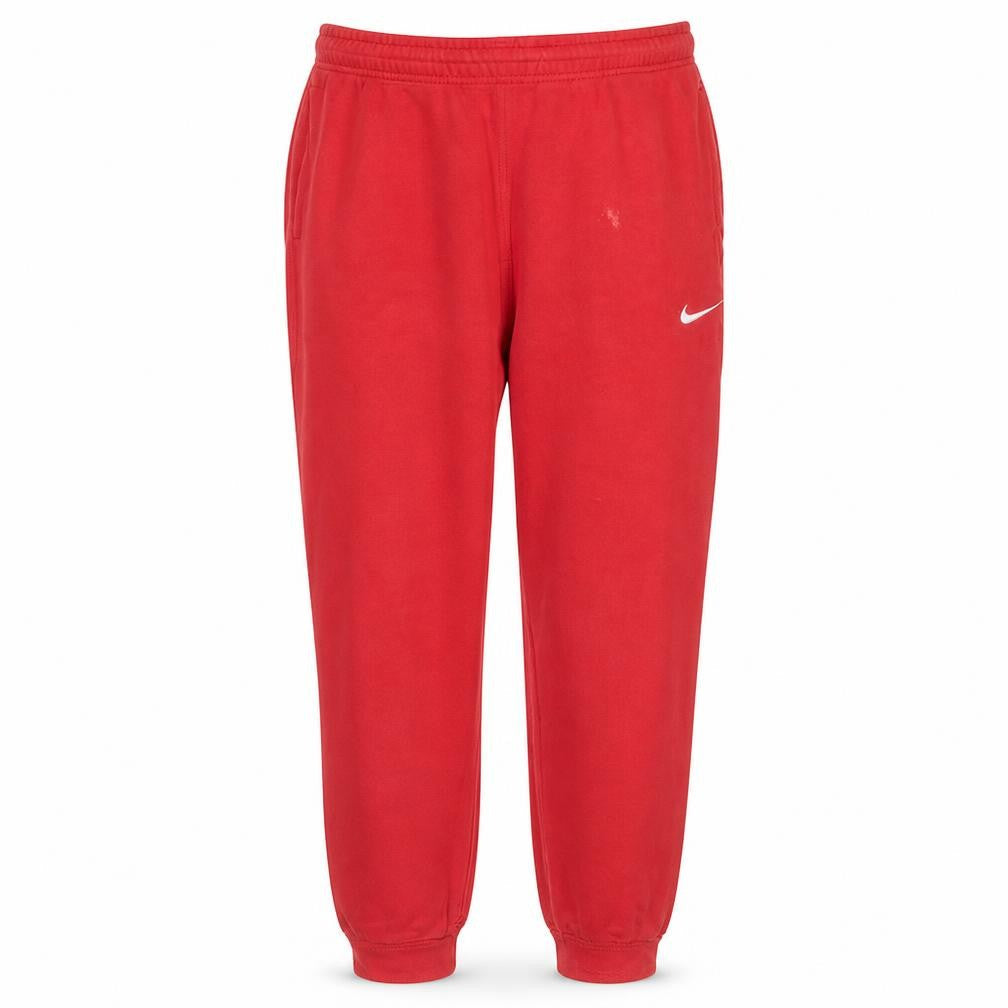 Mens UK Size L Nike Regular Fit Jogger Red Trousers