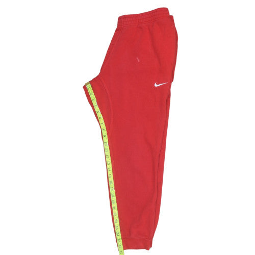 Mens UK Size L Nike Regular Fit Jogger Red Trousers