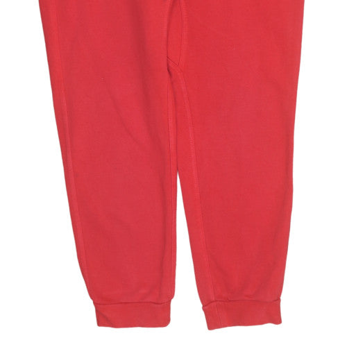 Mens UK Size L Nike Regular Fit Jogger Red Trousers