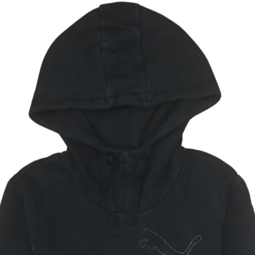 Womens UK Size 10 PUMA Black Pullover Hoodie