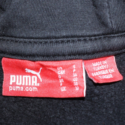 Womens UK Size 10 PUMA Black Pullover Hoodie