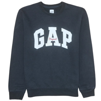 Mens UK Size S Gap Black Pullover Sweatshirt