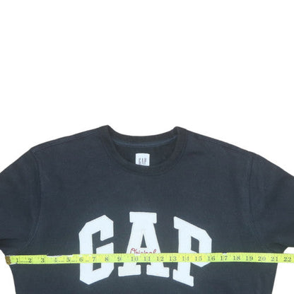 Mens UK Size S Gap Black Pullover Sweatshirt