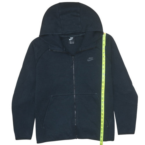 Mens UK Size XL Nike Black Full Zip Hoodie