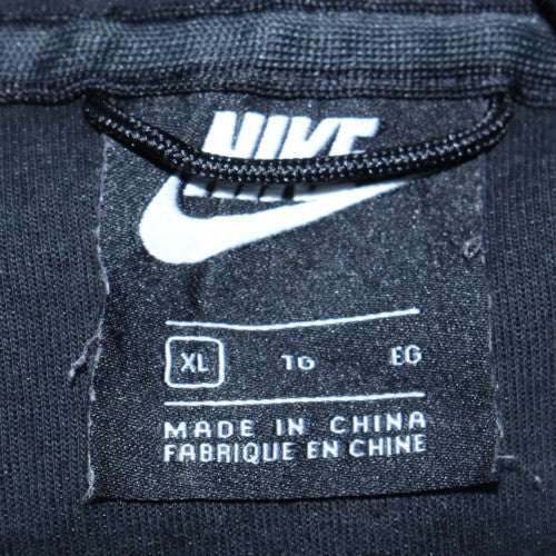 Mens UK Size XL Nike Black Full Zip Hoodie