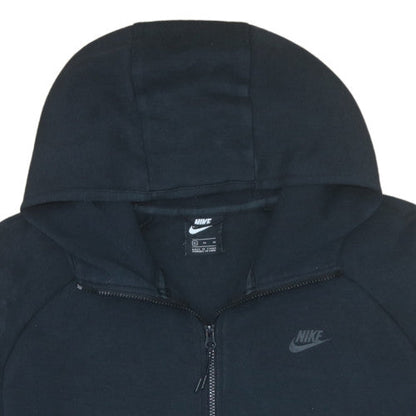 Mens UK Size XL Nike Black Full Zip Hoodie