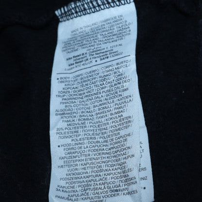 Mens UK Size L Nike Black Pullover Hoodie