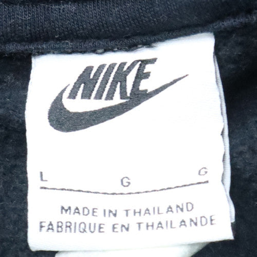 Mens UK Size L Nike Black Pullover Hoodie
