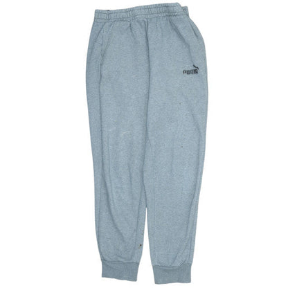 Mens UK Size M PUMA Regular Fit Jogger Grey Trousers