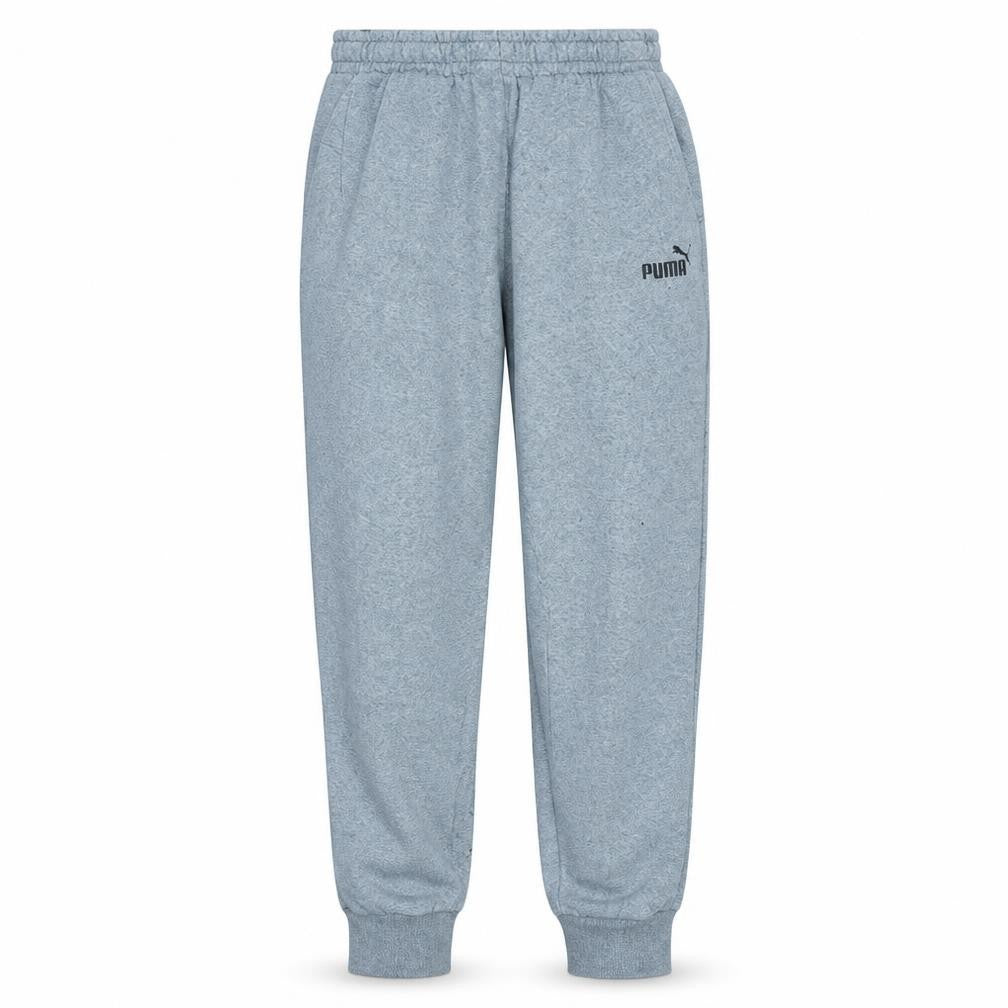 Mens UK Size M PUMA Regular Fit Jogger Grey Trousers