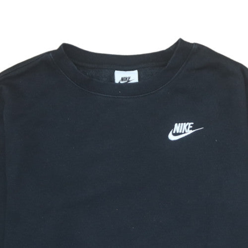 Teens UK Size M Nike Black Pullover Sweatshirt