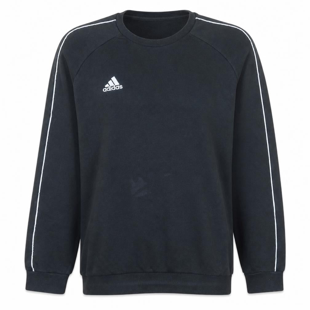 Mens UK Size XL adidas Black Pullover Sweatshirt