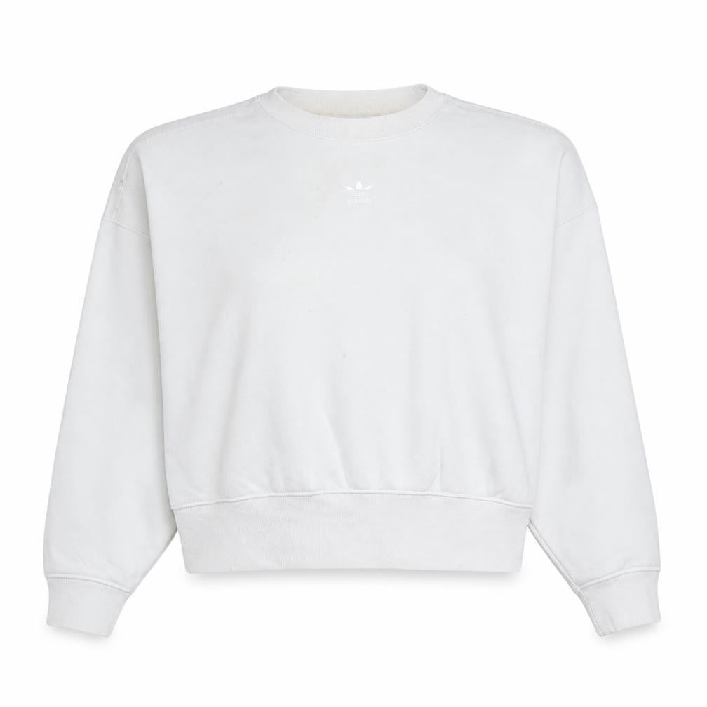 Womens UK Size 8 adidas Beige Pullover Sweatshirt