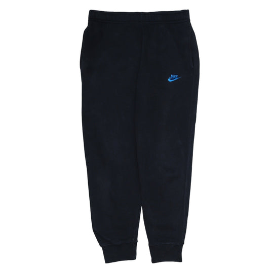 Mens UK Size S Nike Regular Fit Sweatpants Black Trousers
