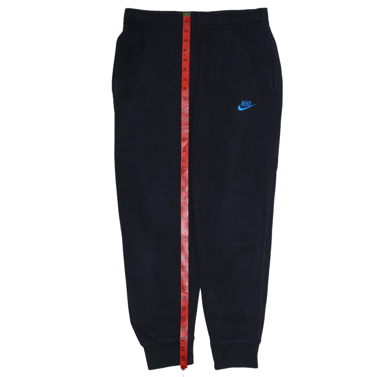 Mens UK Size S Nike Regular Fit Sweatpants Black Trousers
