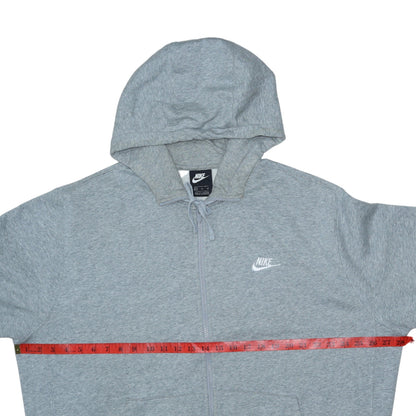 Mens UK Size XL Nike Grey Full Zip Hoodie