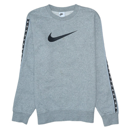 Mens UK Size S Nike Grey Pullover Sweatshirt