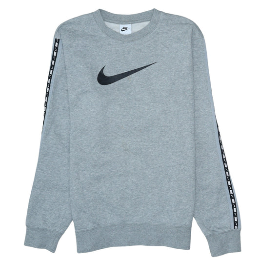 Mens UK Size S Nike Grey Pullover Sweatshirt