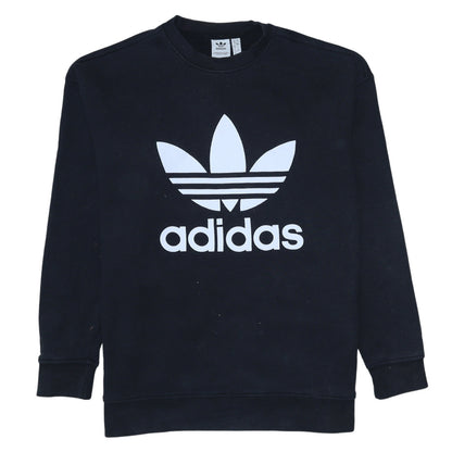 Womens UK Size 16 adidas Black Pullover Sweatshirt