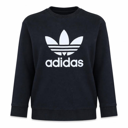 Womens UK Size 16 adidas Black Pullover Sweatshirt