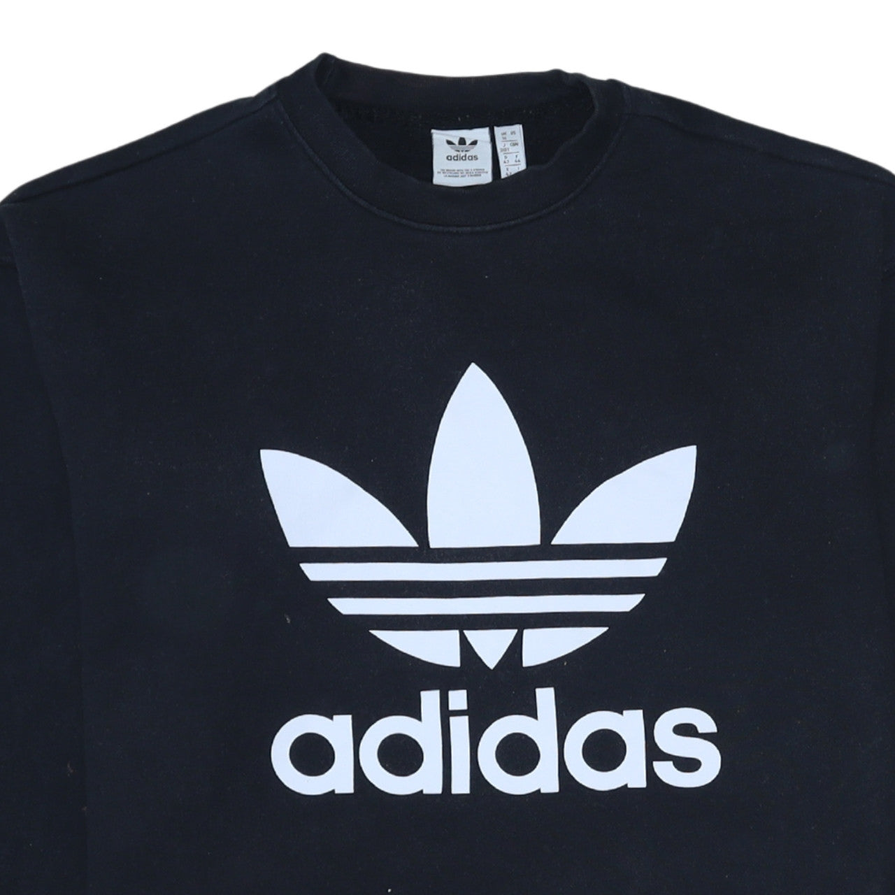 Womens UK Size 16 adidas Black Pullover Sweatshirt