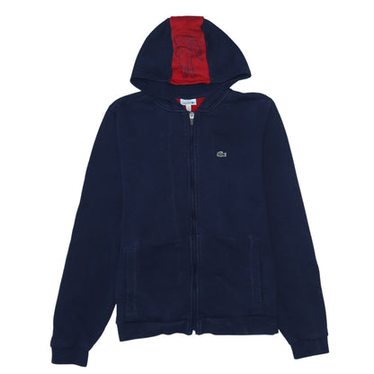 Teens UK Size 16 Lacoste Blue Full Zip Hoodie