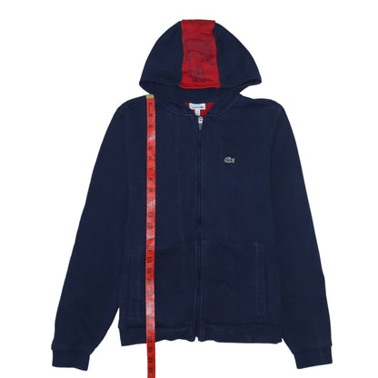 Teens UK Size 16 Lacoste Blue Full Zip Hoodie