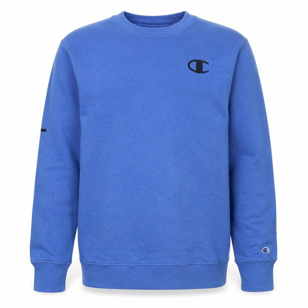 Mens UK Size L Champion Blue Pullover Sweatshirt