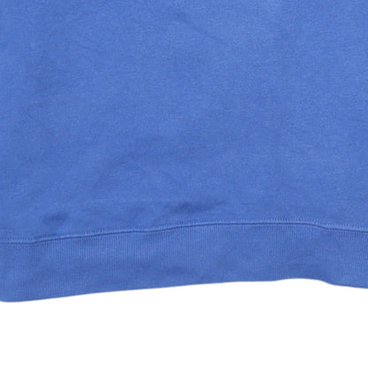 Mens UK Size L Champion Blue Pullover Sweatshirt
