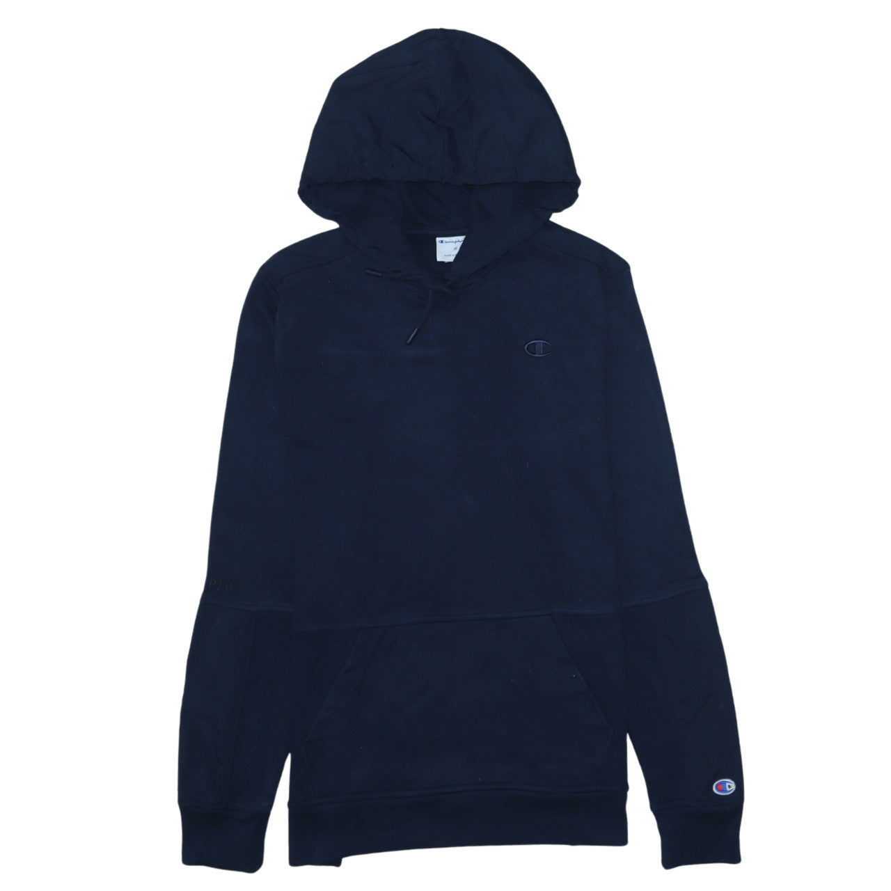 Mens UK Size M Champion Blue Pullover Hoodie