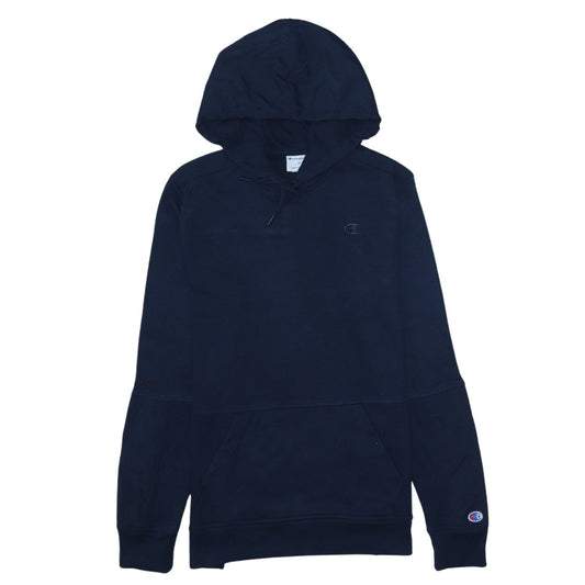 Mens UK Size M Champion Blue Pullover Hoodie